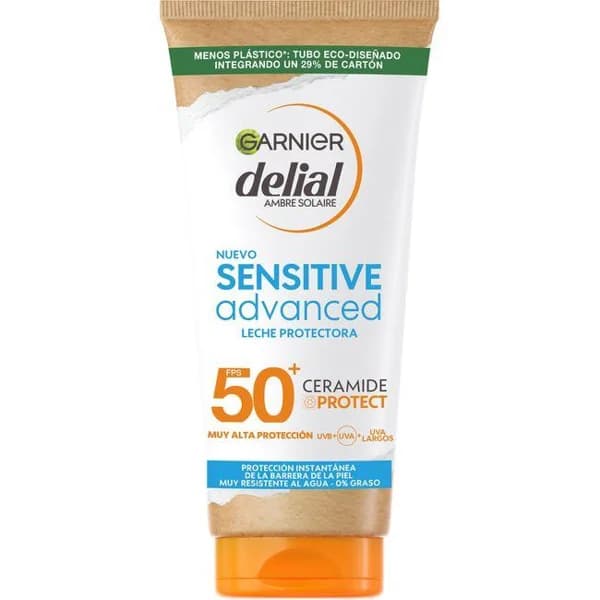 Loción solar FPS50+ DELIALSENSITIVE ADVANCED, tubo 175 ml - 0.18 l - Imagen del producto en Findit