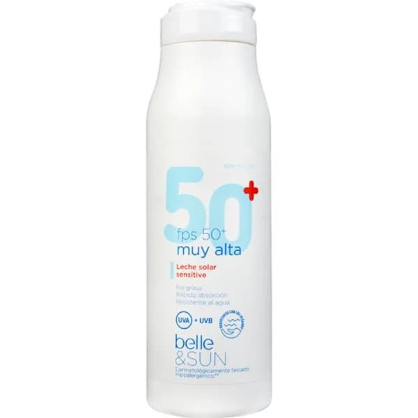 Leche FP50+ belle&SUN, bote 250 ml - 1 ud - Imagen del producto en Findit