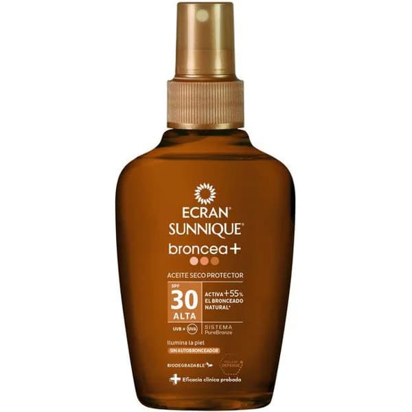 Aceite solar FP30 ECRAN Sun, spray 100 ml - 1 ud - Imagen del producto en Findit