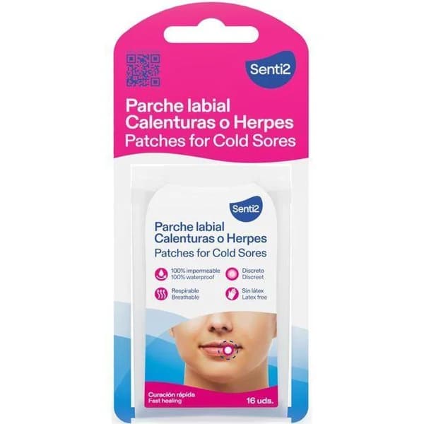 Parches para herpes labial SENTI2, caja 16 uds - 16 ud - Imagen del producto en Findit