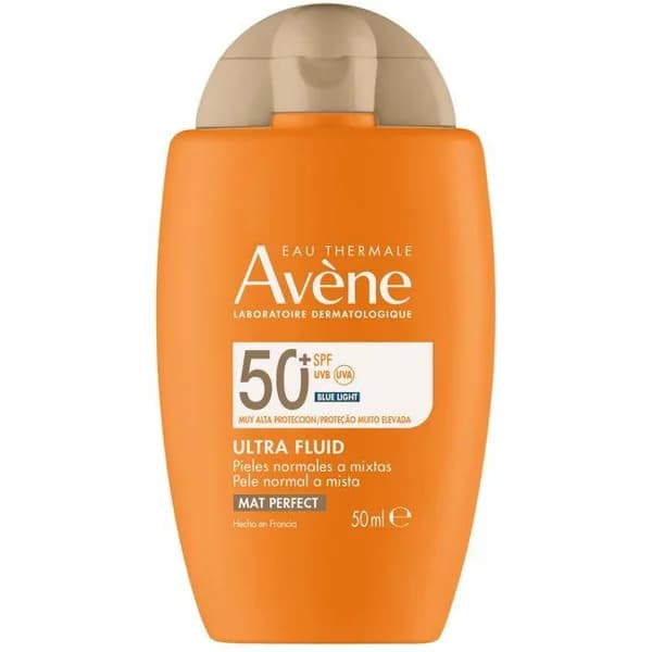 Fluido solar facial ultra SPF50+ color AVÉNE, bote 50 ml - 1 ud - Imagen del producto en Findit