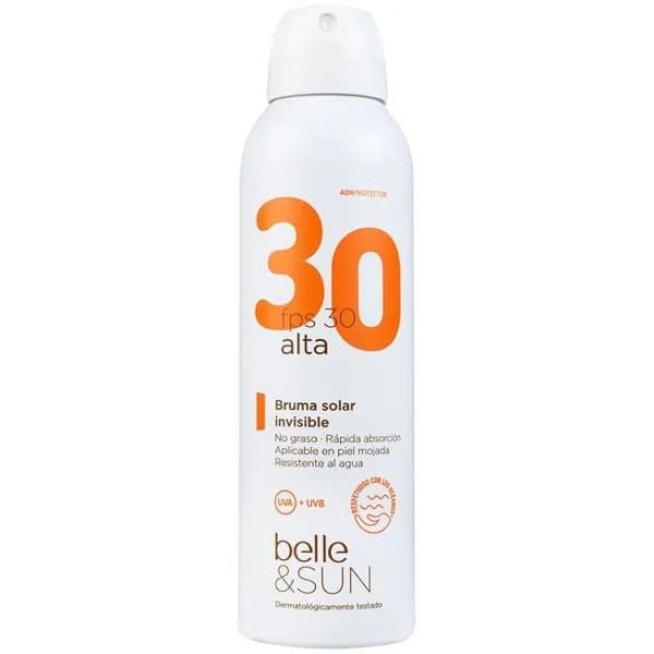 Bruma solar invisible FPS30 proteccion alta BELLE, spray 200 ml - 0.2 l - Imagen del producto en Findit