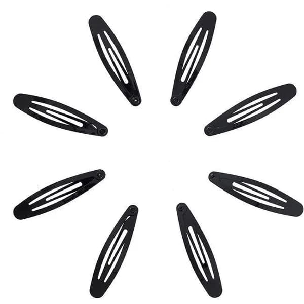 Ranas ovaladas de metal GLAMOUR, pack 8 unid. - 1 ud - Imagen del producto en Findit
