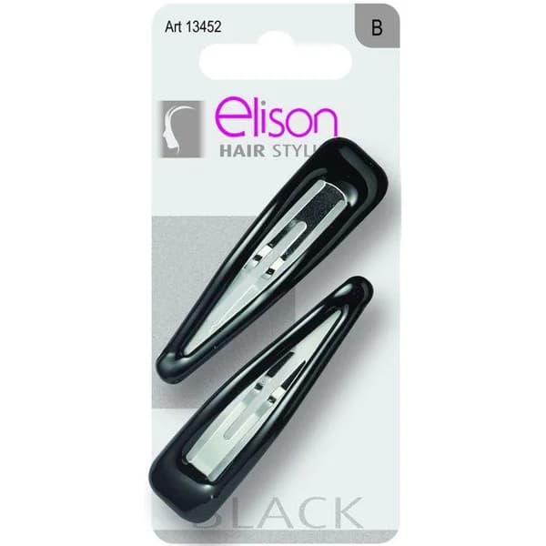 2 CLIP MED.ELISON CLASIC BLACK - 1 ud - Imagen del producto en Findit