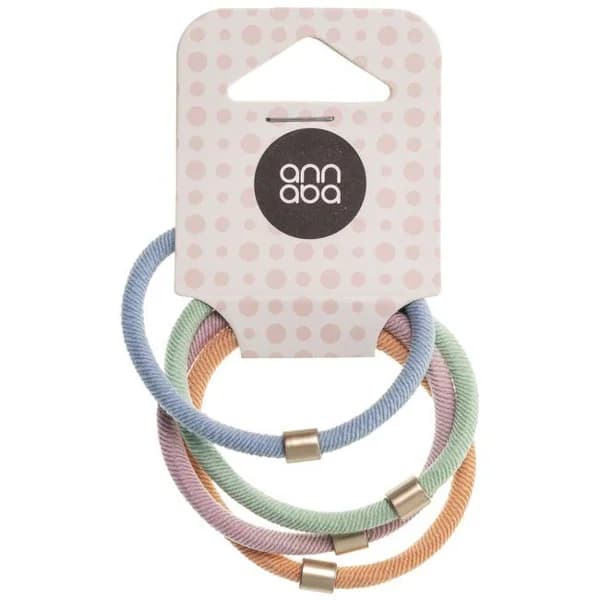 Gomas anchas colores+figuras pequeñas ANNABA, pack 3 uds - 3 ud - Imagen del producto en Findit