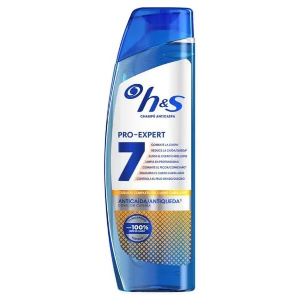 Champú Pro7 Prevención Caída H&S, bote 300 ml - 0.3 l - Imagen del producto en Findit