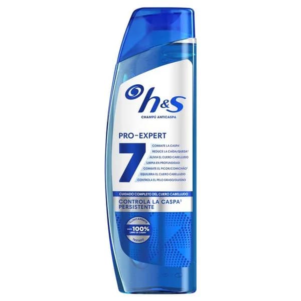 Champú Pro7 multi acción H&S, bote 300 ml - 0.3 l - Imagen del producto en Findit