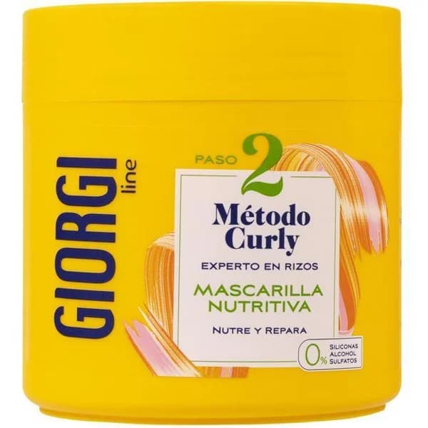 Mascarilla curly paso 2 GIORGI, tarro 350 ml - 1 ud - Imagen del producto en Findit