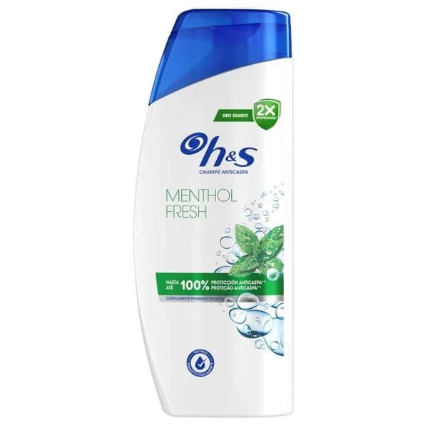 Champú Menthol H&S, bote 625 ml - 1 ud - Imagen del producto en Findit