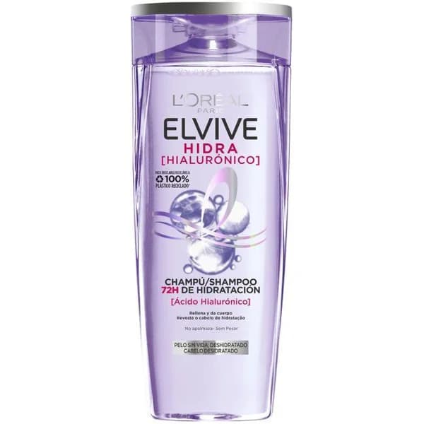 Champú hidra hialuronico ELVIVE, bote 700 ml - 1 ud - Imagen del producto en Findit