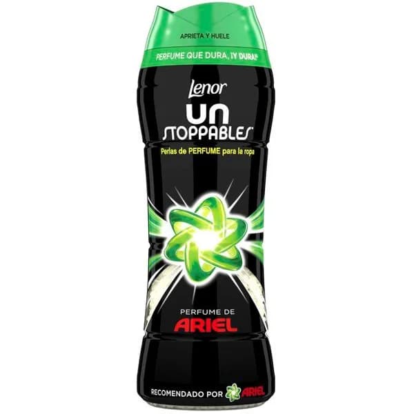 Perlas de perfume ariel para ropa LENOR UNN, botella 285 g - 1 ud - Imagen del producto en Findit