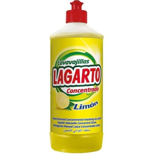 Lavavajillas a mano concetrado limón LAGARTO, botella 750 ml - 0.75 l - Imagen del producto en Findit