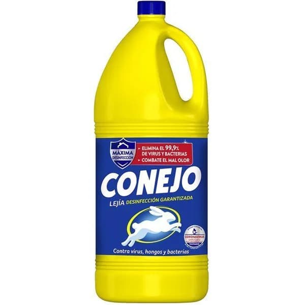 Lejía multiusos CONEJO, garrafa 4 litros - 4 l - Imagen del producto en Findit