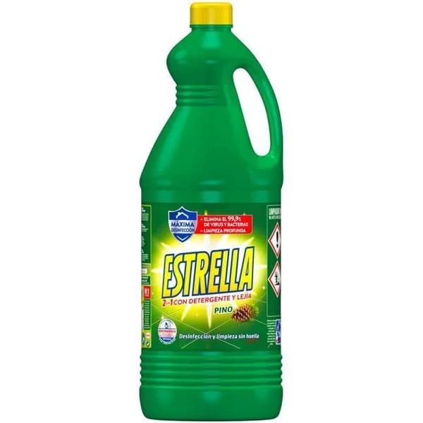 Lejía pino ESTRELLA, garrafa 2,87 litros - 2.87 l - Imagen del producto en Findit