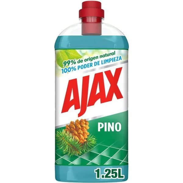 Limpiador olor a pino AJAX, botella 1,25 litros - 1.25 l - Imagen del producto en Findit