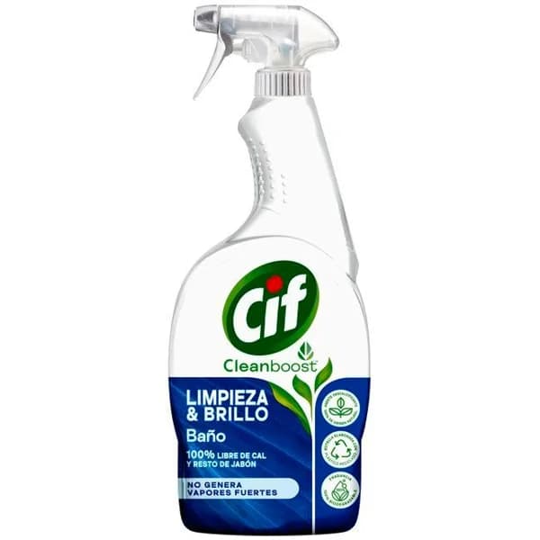 Limpiador baño CIF, pistola 750 ml - 1 ud - Imagen del producto en Findit