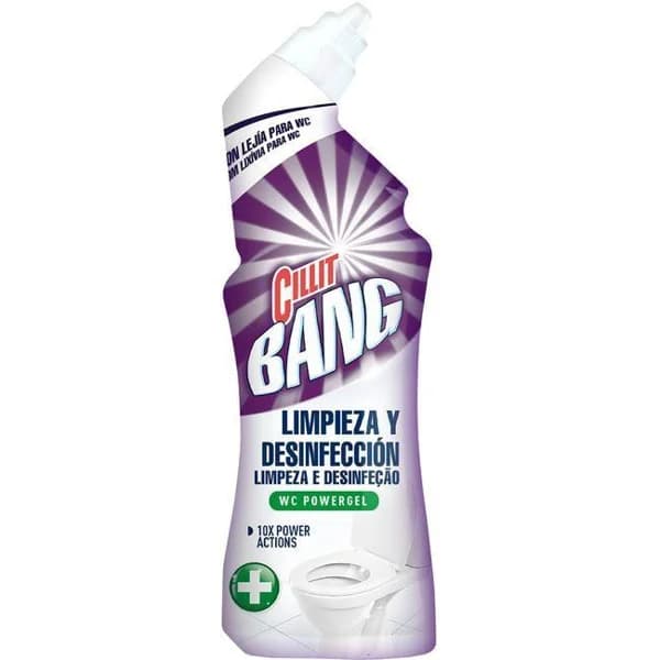 Limpiador wc power gel lejía CILLIT BANG, botella 700 ml - 0.7 l - Imagen del producto en Findit