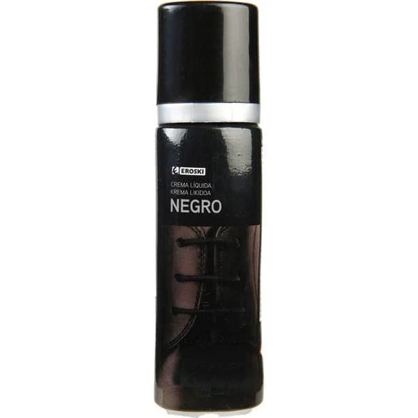 Crema líquida negra para calzado EROSKI, aplicador 1 ud. - 1 ud - Imagen del producto en Findit