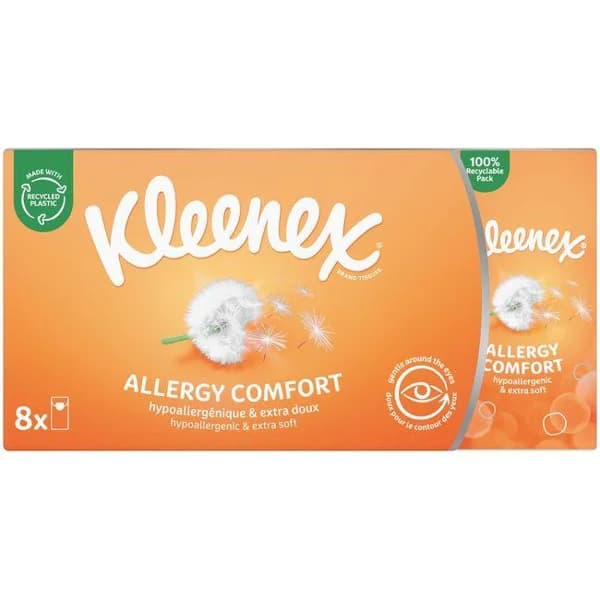Pañuelos Allergy KLEENEX, caja 8 uds - 8 ud - Imagen del producto en Findit