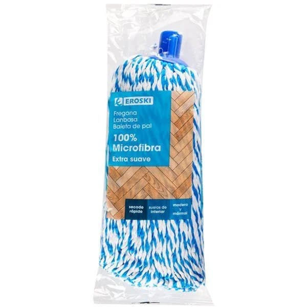 Recambio de fregona de microfibra hilo EROSKI, pack 1 unid. - 1 ud - Imagen del producto en Findit