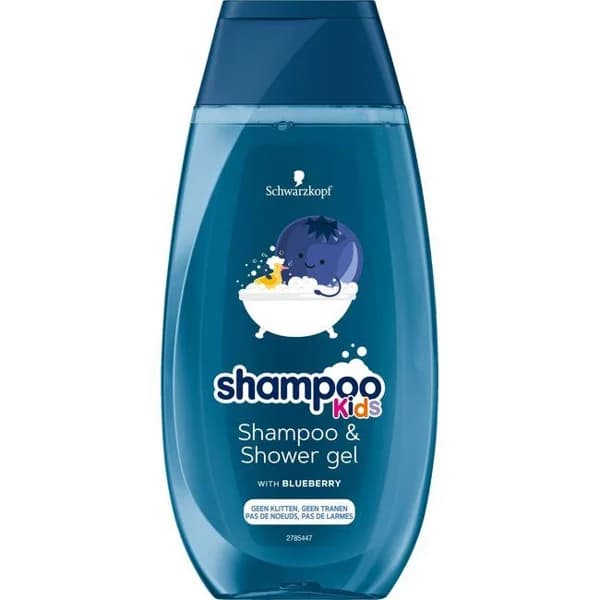 Champú&gel kid blueberry SCHWARZKOPF, bote 250 ml - 0.25 l - Imagen del producto en Findit