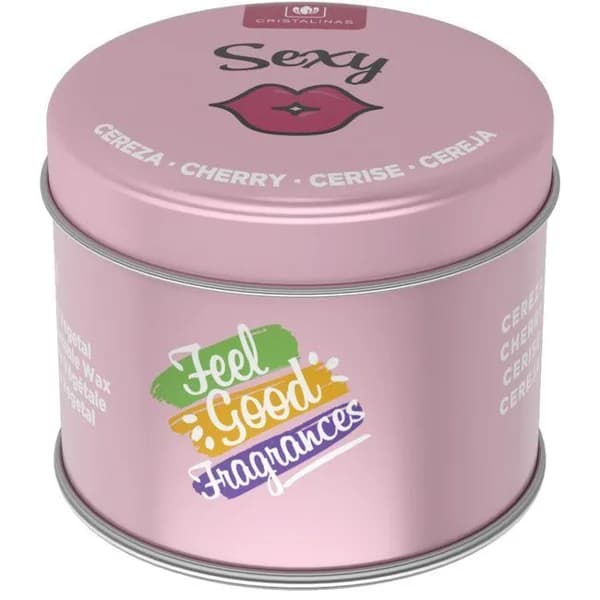 Ambientador vela lata cerezo CRISTALINAS, pack 1 ud - 1 ud - Imagen del producto en Findit