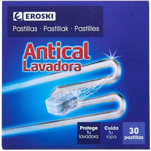 Antical en tabletas EROSKI, caja 30 dosis - 30 ud - Imagen del producto en Findit