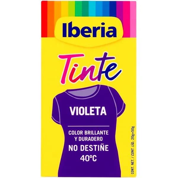 Tinte ropa violeta IBERIA, caja 1 ud. - 1 ud - Imagen del producto en Findit