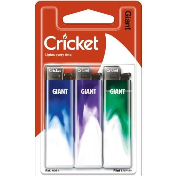 Encendedor fussion CRICKET, pack 3 uds - 3 ud - Imagen del producto en Findit