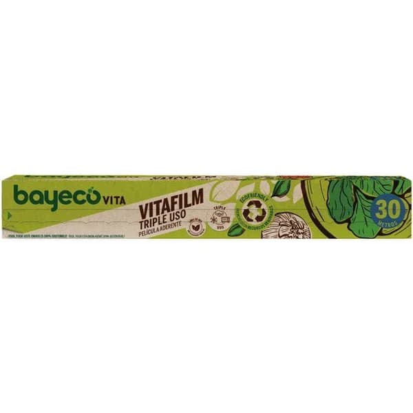 Film pvc ecofriendly BAYECO Vita, rollo 30 metros - 30 ud - Imagen del producto en Findit
