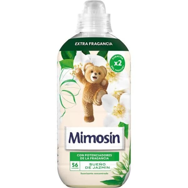 Suavizante sueño jazmín MIMOSÍN, botella 56 dosis - 56 ud - Imagen del producto en Findit
