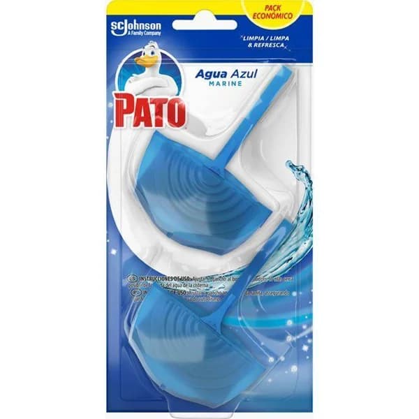 Limpiadores bloc agua azul PATO, pack 2 uds - 2 ud - Imagen del producto en Findit