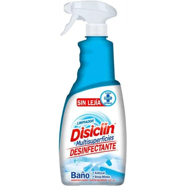 Limpiador desinfectante duchas y baños DISICLIN, pistola 750 ml - 0.75 l - Imagen del producto en Findit