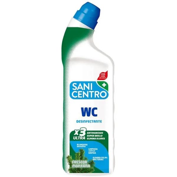 Gel wc montaña SANICENTRO, botella 1 litro - 1 l - Imagen del producto en Findit