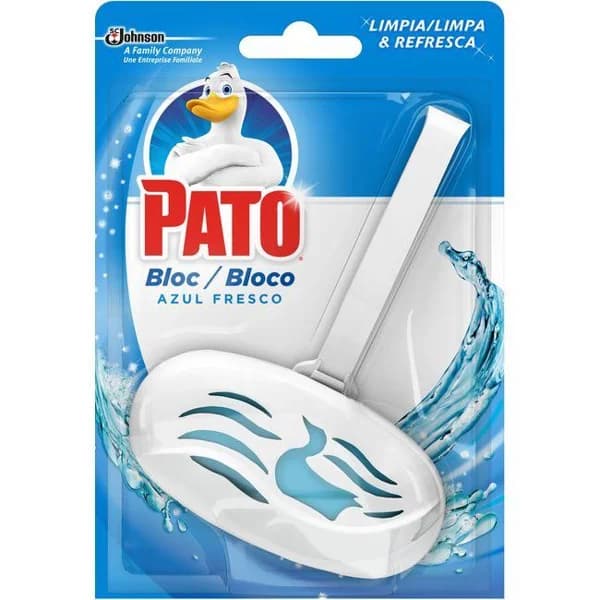 Colgador wc bloc activo azul PATO, pack 40 g - 0.04 kg - Imagen del producto en Findit