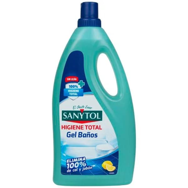 Gel de baño sin lejía SANYTOL, garrafa 1,2 litros - 1.2 l - Imagen del producto en Findit