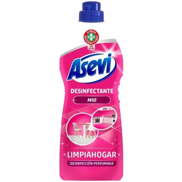 Limpiador desinfectante ASEVI, botella 1,1 litros - 1.1 l - Imagen del producto en Findit