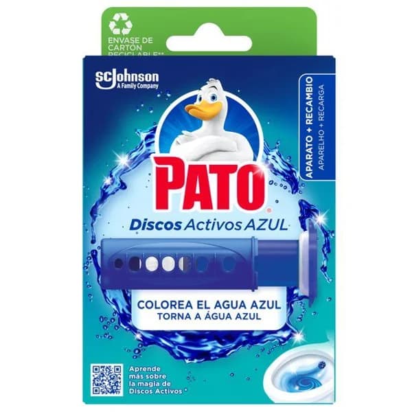 Discos agua azul aparato PATO, 1 ud - 1 ud - Imagen del producto en Findit