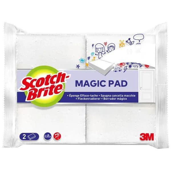 Borrador mágico SCOTCH-BRITE, paquete 2 uds - 2 ud - Imagen del producto en Findit