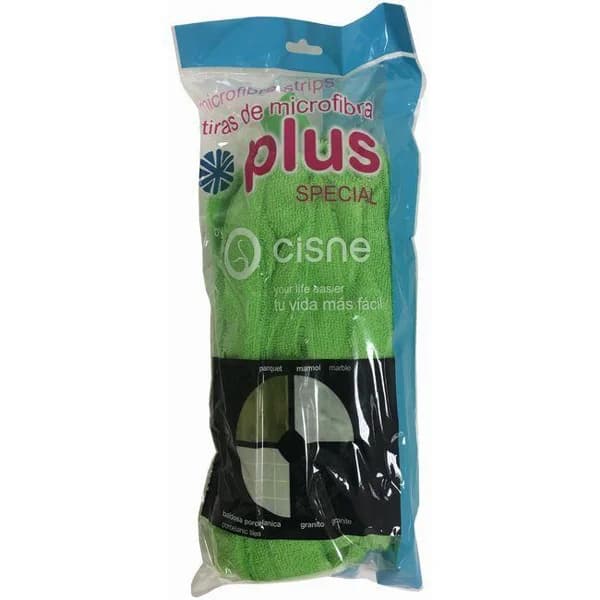 Fregona microfibra plus verde CISNE, pack 1 ud. - 1 ud - Imagen del producto en Findit