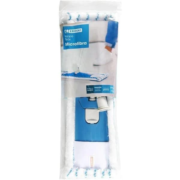 Set de mopa microfibra EROSKI, recambio 1 ud - 1 ud - Imagen del producto en Findit
