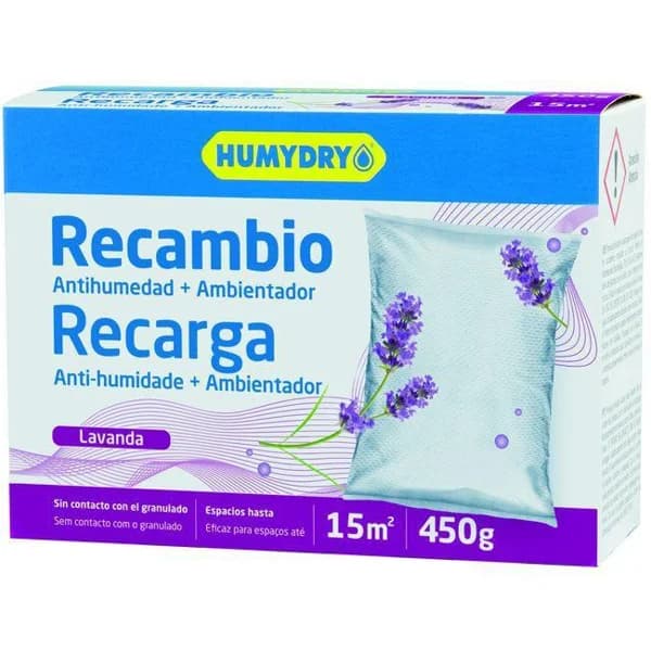 Antihum lavanda HUMYDRY, recambio 1 ud - 1 ud - Imagen del producto en Findit