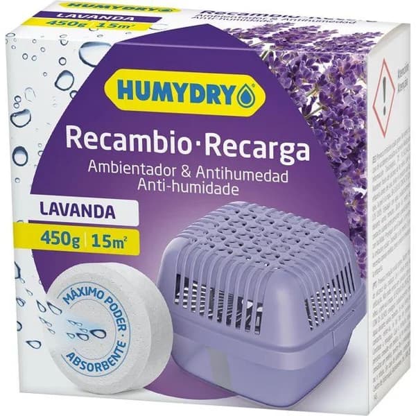 Antihumedad lavanda HUMYDRY, recambio 1 ud - 1 ud - Imagen del producto en Findit