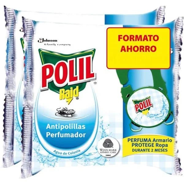 Antipolilla agua de colonia POLIL, pack 4 uds - 4 ud - Imagen del producto en Findit