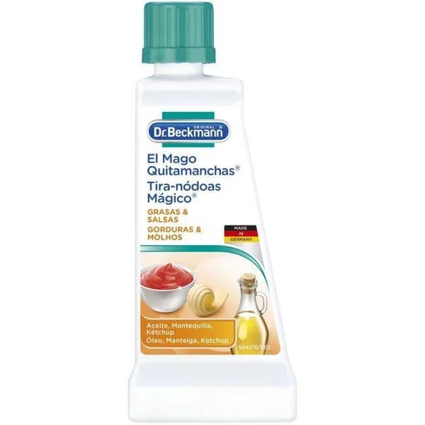 Quitamanchas especial grasa DR. BECKMAN, bote 50 ml - 0.05 l - Imagen del producto en Findit