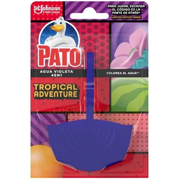 Colgador wc coloring tropical adventure PATO, 1 ud - 1 ud - Imagen del producto en Findit