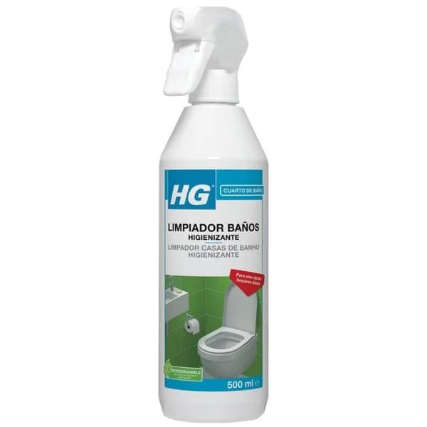 Higienizante para baños HG, pistola 500 ml - 0.5 l - Imagen del producto en Findit