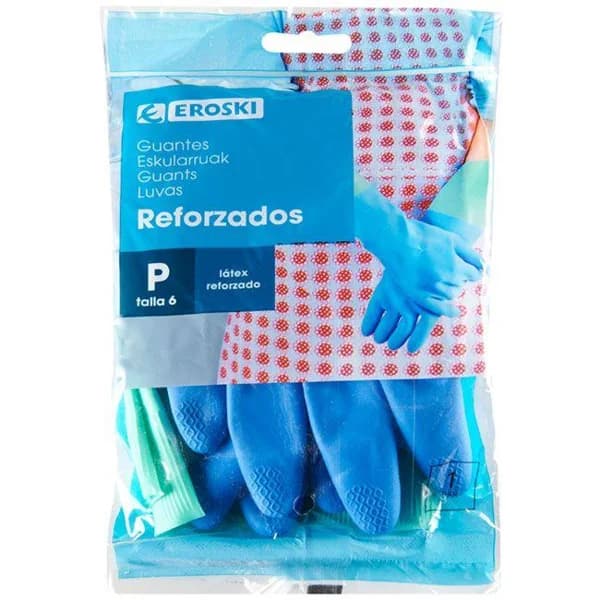 Guante reforzado talla pequeña EROSKI, paquete 1 par - 1 ud - Imagen del producto en Findit