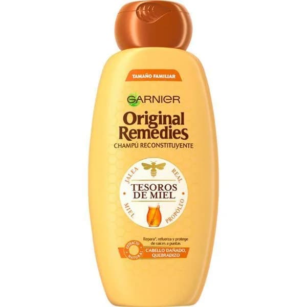 Champú tesoros de miel ORIGINAL REMEDIES, bote 600 ml - 1 ud - Imagen del producto en Findit