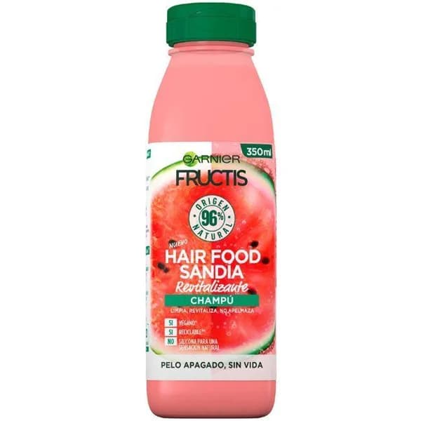 Champú revilatizante de sandía FRUCTIS, bote 350 ml - 1 ud - Imagen del producto en Findit